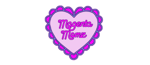 Magenta Momz logo.